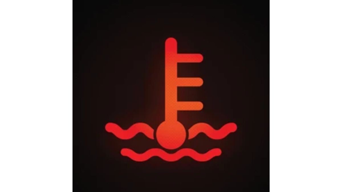 engine temperature warning light